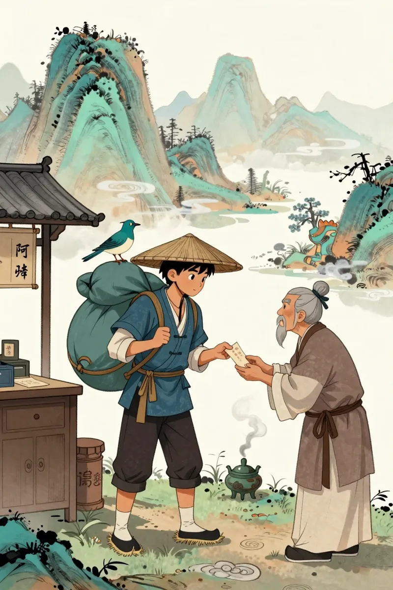 《山海邮差》第 1 章 第 1 页